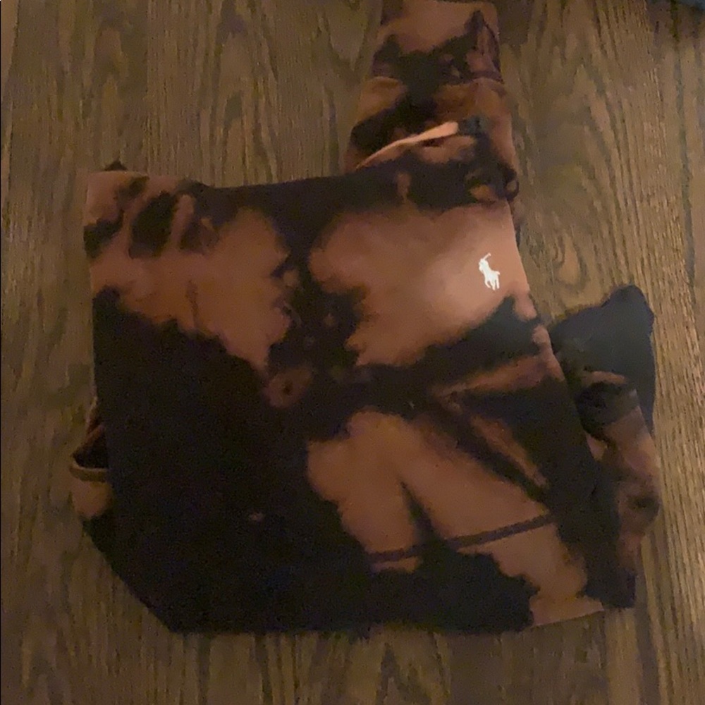 bleached polo hoodie